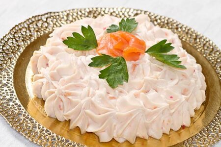 Food for New Year's: Light Salmon Mousse Image
